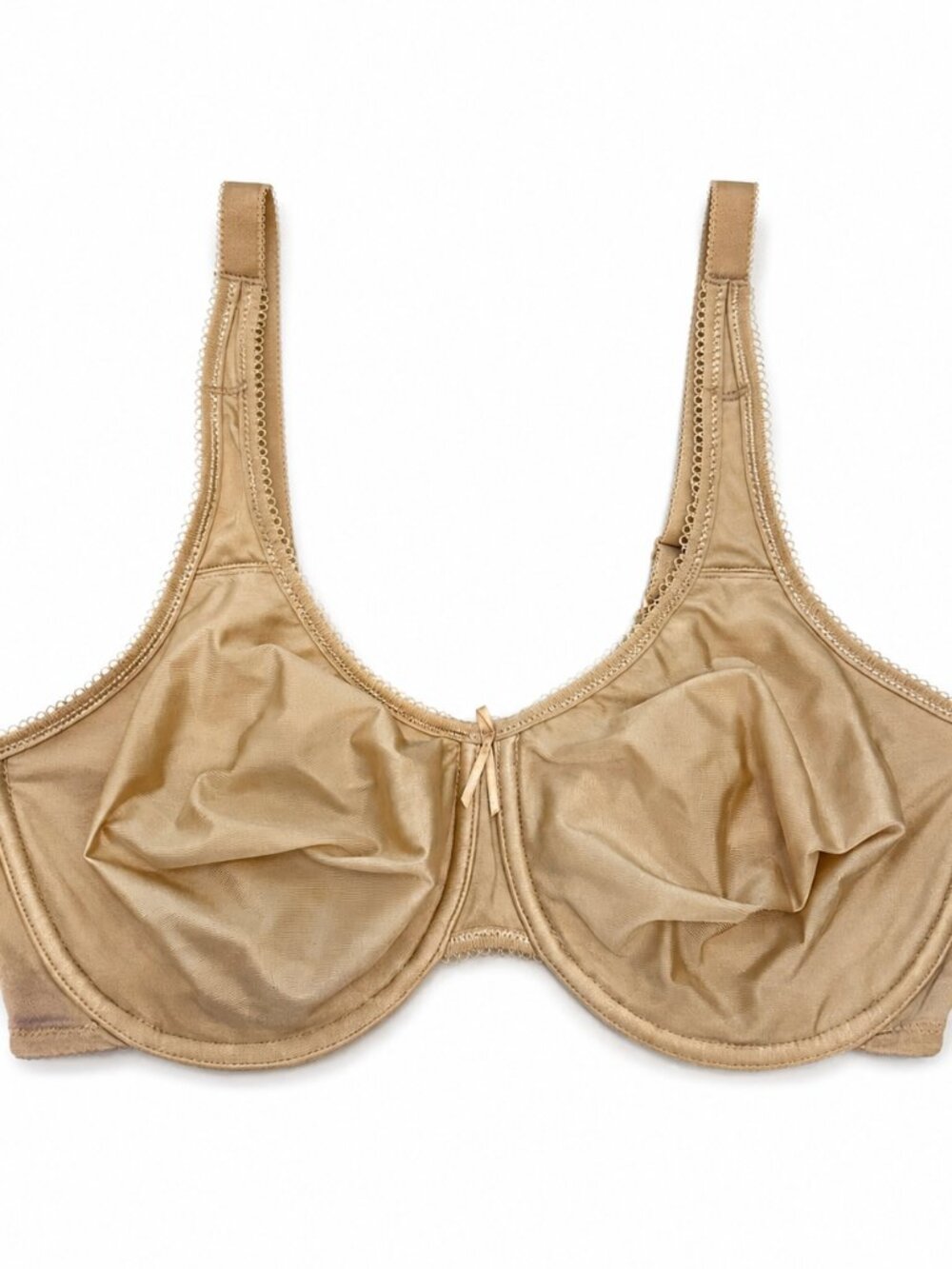 Wacoal Basic Beauty Full Coverage Underwire Bra 36DD Nude Beige 855192